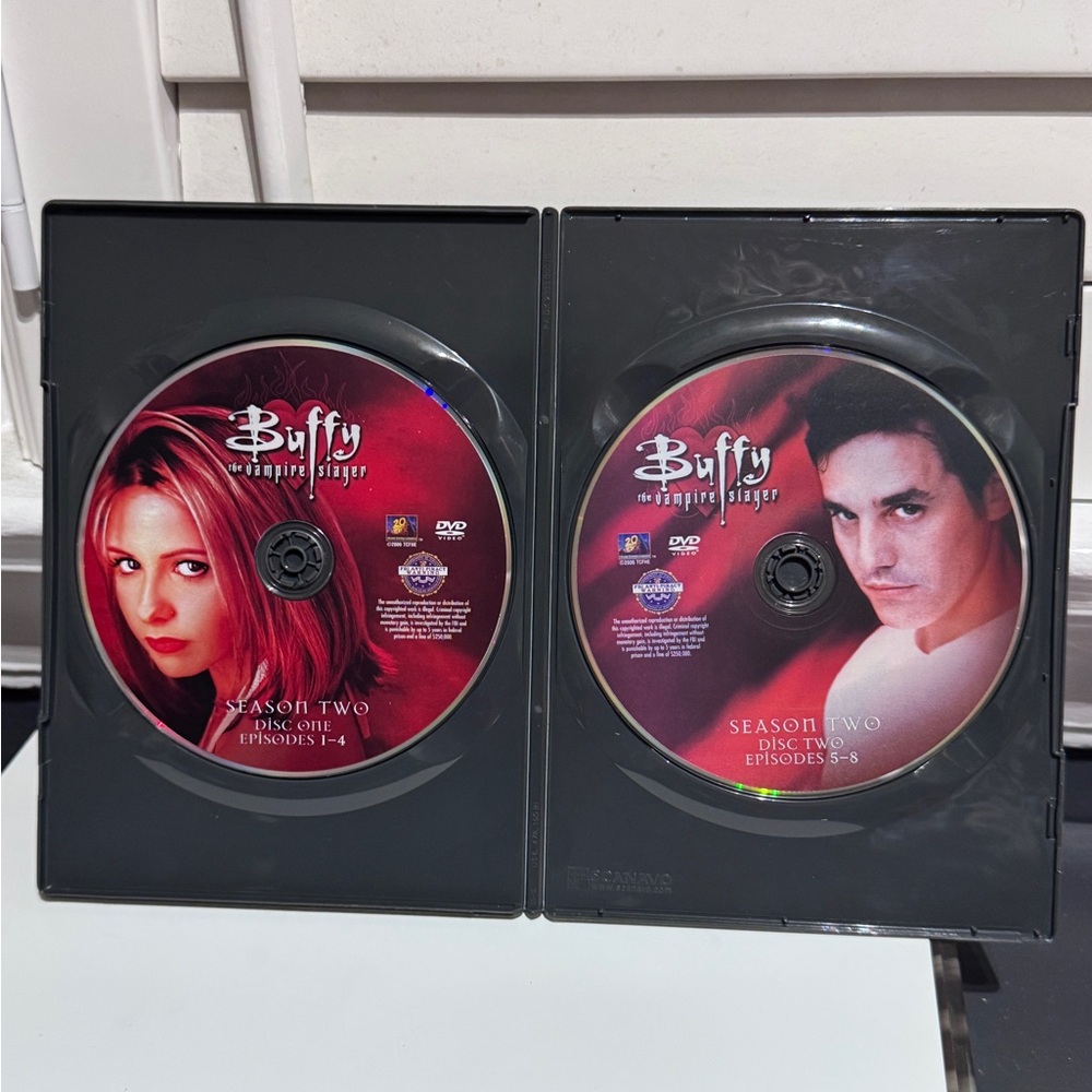 🩸✨ Buffy the Vampire Slayer – Season Two (DVD) High School Drama Meets Demons - Picture 7 of 16